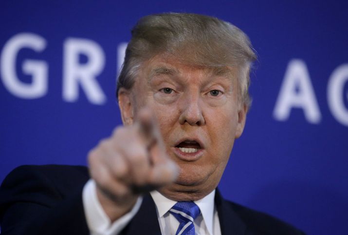 Steven Senne 
Republican presidential candidate Donald Trump. STEVEN SENNE  ASSOCIATED PRESS