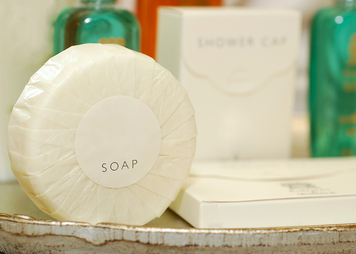 How hotels decide which toiletry brands will keep customers coming back.