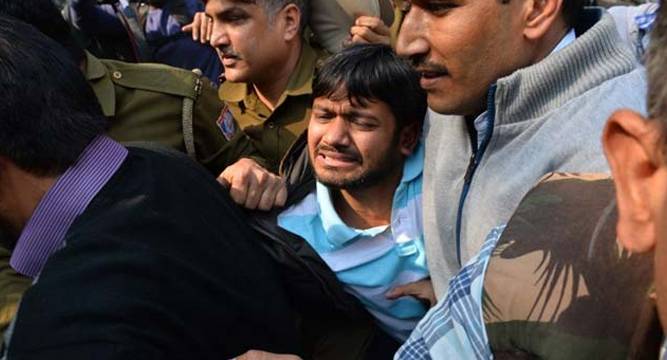 JNU students to march to Parliament demanding Kanhaiya's release