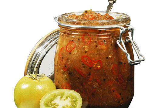Green tomato chutney recipe