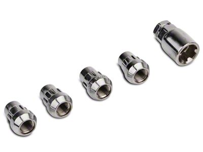 Locks with Key for Chrome Acorn Lug Nuts - 14mm x 1.50 (15-16 All)