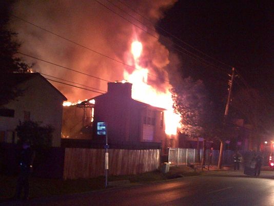 3-alarm fire engulfs apartment complex in NW Harris County