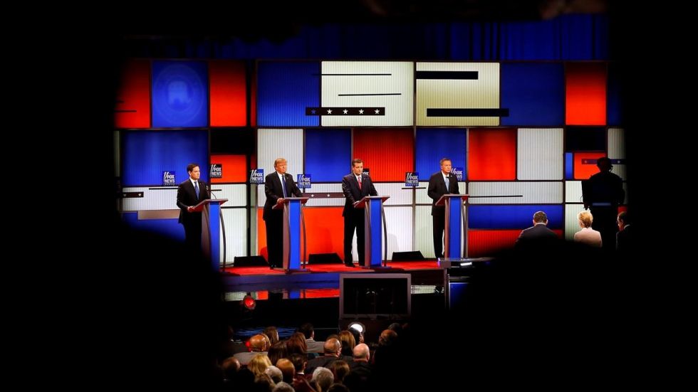 Rivals Try To Take Down Trump In GOP Debate