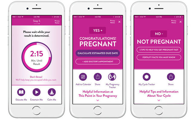 Introducing the First Bluetooth Pregancy Test