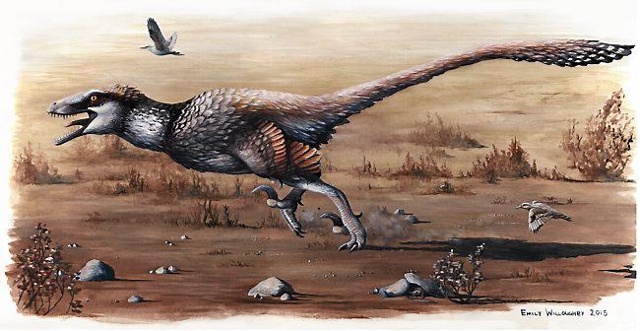 Artists rendition of the Dakotaraptor