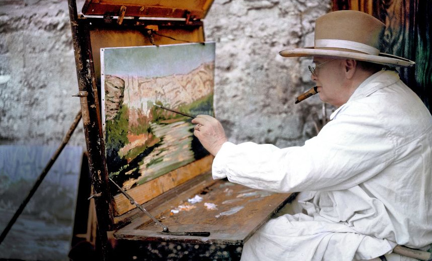 Andrew Marr on how art saved Winston Churchill's life