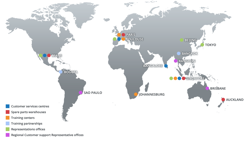 ATC - -->TRaining and flight operations expertise that only an aircraft manufacturer can provide