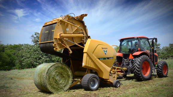 Vermeer farm equipment turns out innovations for agriculture harvesting.