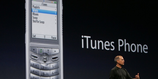 The Motorola Rokr or iTunes Phone dubbed the