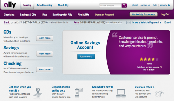 Ally Bank Review