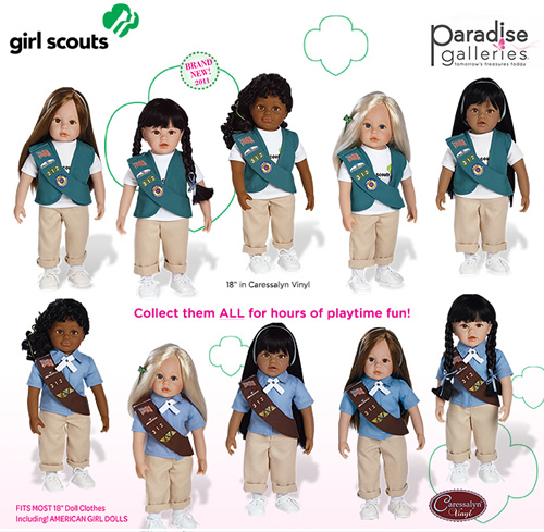 Girl Scouts Doll Collection from Paradise Galleries