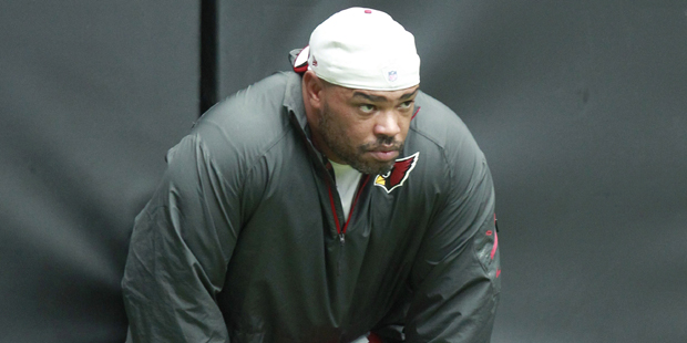 Arizona Cardinals offensive coordinator Harold Goodwin during training camp on Friday Aug. 2 2013 in Glendale Ariz