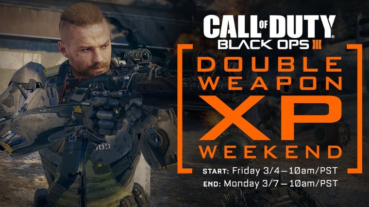 Black Ops 3 Double Weapons XP Hits Again This Weekend