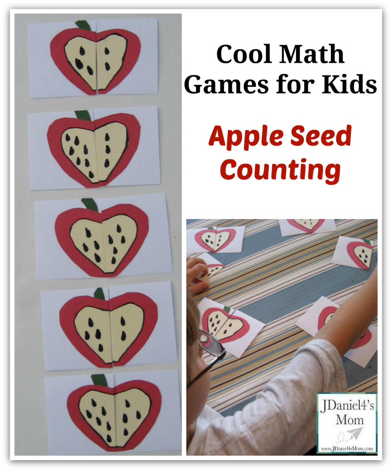 Cool Math Games for Kids- Apple Seed Counting