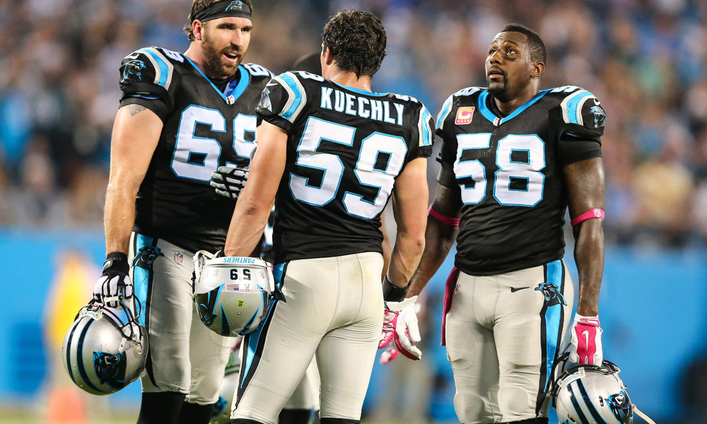 Panthers' Thomas Davis: Doesn't practice Wednesday